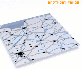 3d view of North Pickenham