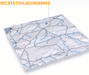 3d view of Mechtat Oulad Sidi Ahmed
