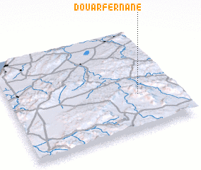 3d view of Douar Fernane