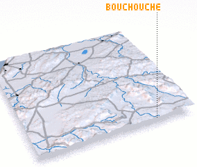 3d view of Bou Chouche
