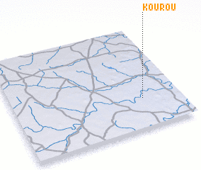 3d view of Kourou