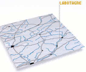 3d view of La Botagne