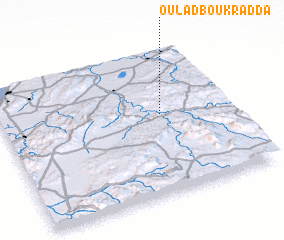 3d view of Oulad Bou Kradda