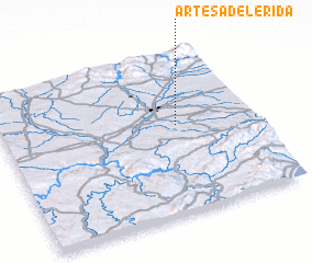 3d view of Artesa de Lérida