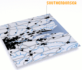 3d view of Southend-on-Sea