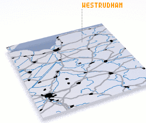 3d view of West Rudham