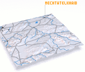 3d view of Mechtat el Khaïb