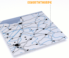 3d view of Ixworth Thorpe