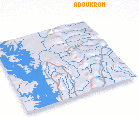 3d view of Adoukrom