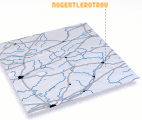 3d view of Nogent-le-Rotrou