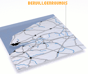 3d view of Berville-en-Roumois