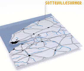 3d view of Sotteville-sur-Mer