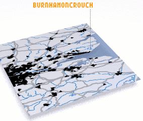 3d view of Burnham on Crouch