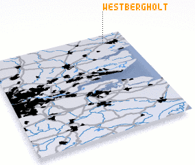 3d view of West Bergholt