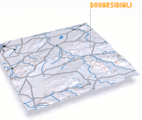 3d view of Douar Sidi Ali