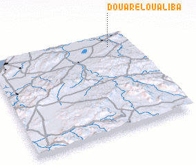 3d view of Douar el Oualiba