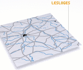 3d view of Les Loges