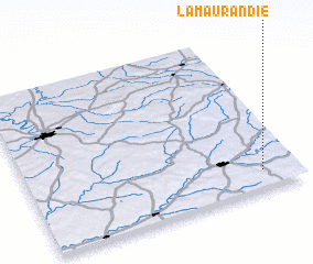 3d view of La Maurandie