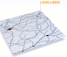 3d view of Les Ollières