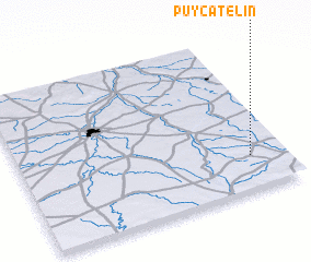 3d view of Puycatelin