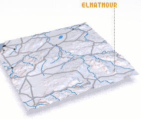 3d view of El Matmour