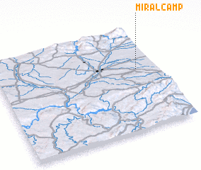 3d view of Miralcamp