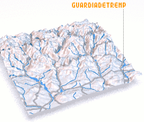 3d view of Guardia de Tremp