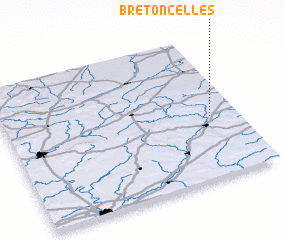 3d view of Bretoncelles