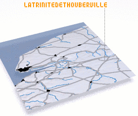 3d view of La Trinité-de-Thouberville