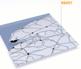 3d view of Mauny