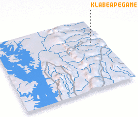 3d view of Klabé Apégamé