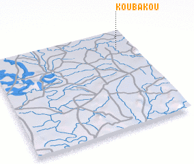 3d view of Koubakou