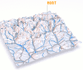 3d view of Mont