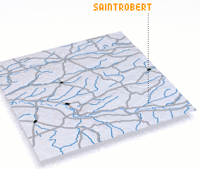 3d view of Saint-Robert