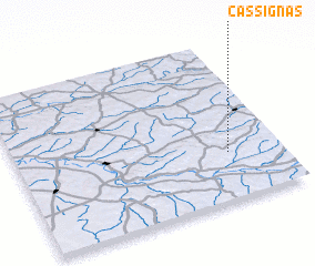 3d view of Cassignas