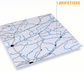 3d view of La Rifetière