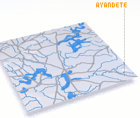 3d view of Ayandété