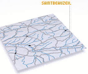 3d view of Saint-Beauzeil