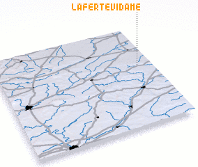 3d view of La Ferté-Vidame