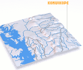 3d view of Komivikopé