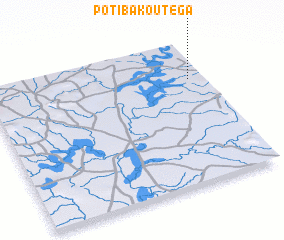 3d view of Potibakoutéga