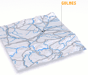 3d view of Golmés