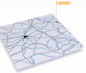 3d view of Launay