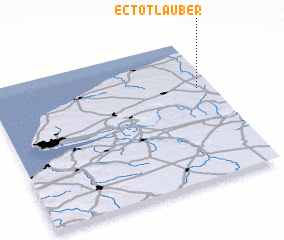 3d view of Ectot-lʼAuber