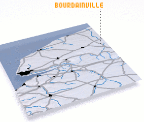 3d view of Bourdainville