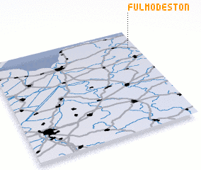 3d view of Fulmodeston