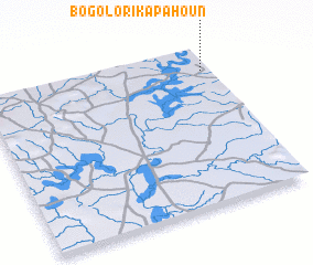 3d view of Bogolori-Kapahoun