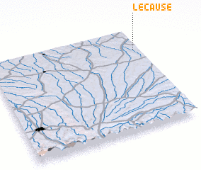 3d view of Le Causé