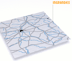 3d view of Ingrandes