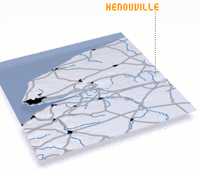 3d view of Hénouville